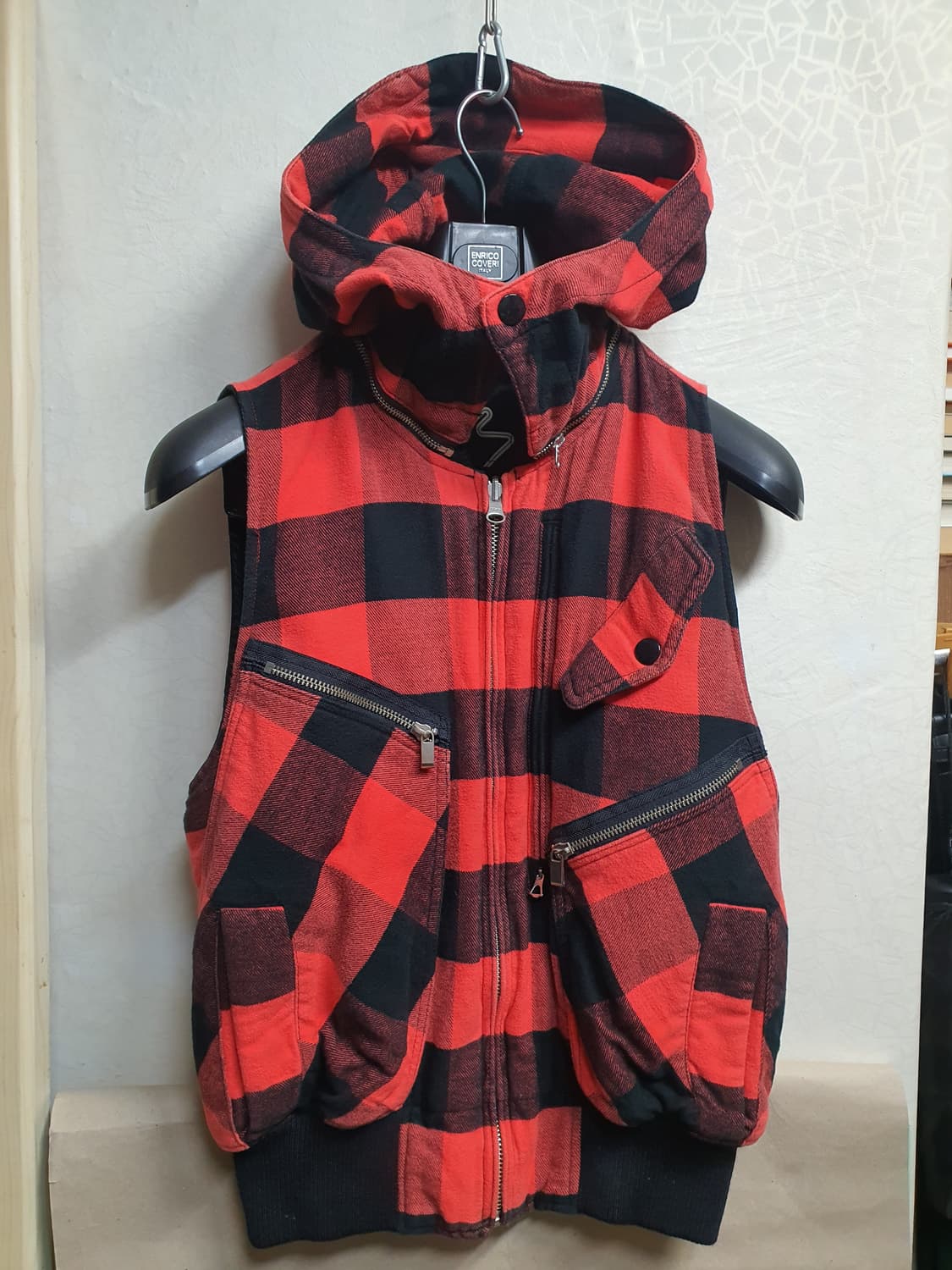 재패니즈 빈티지 리버시블 멀티조끼  상품이미지1