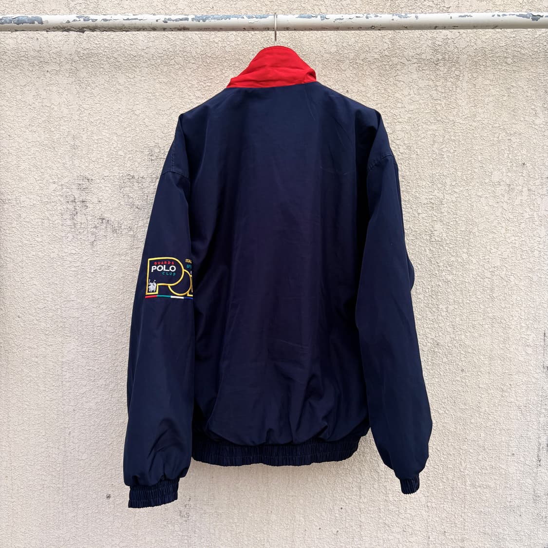 폴로 클럽 올드스쿨 네이비 바람막이 자켓(XL) 상품이미지2