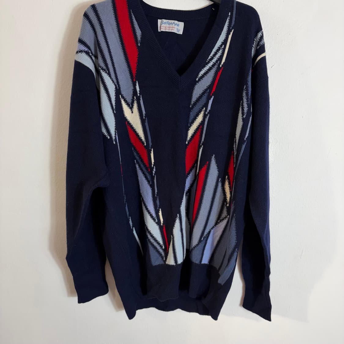 Ballantyne 캐시미어 V넥 니트(Free) 상품이미지1