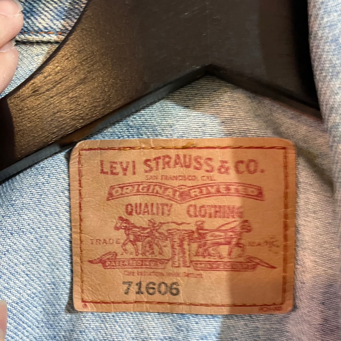 리바이스 워크 데님자켓 상품이미지5