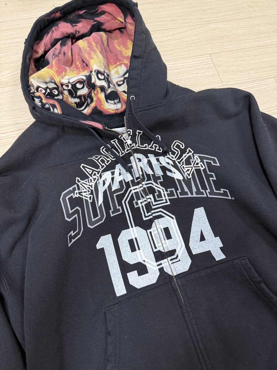 슈프림XMM6 집업 후드 L사이즈 상품이미지1