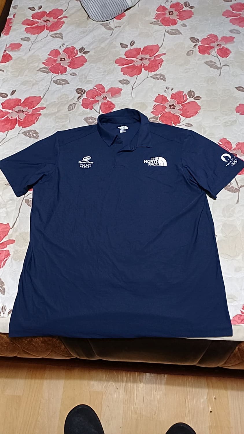 노스페이스 냉감기능성티 빅사이즈 실측120 가슴63 기장78 상품이미지1