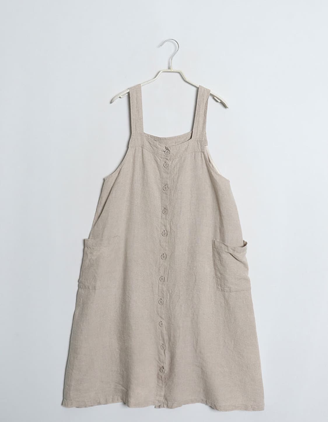 ELLIFE Linen Jumper Skirt 상품이미지1