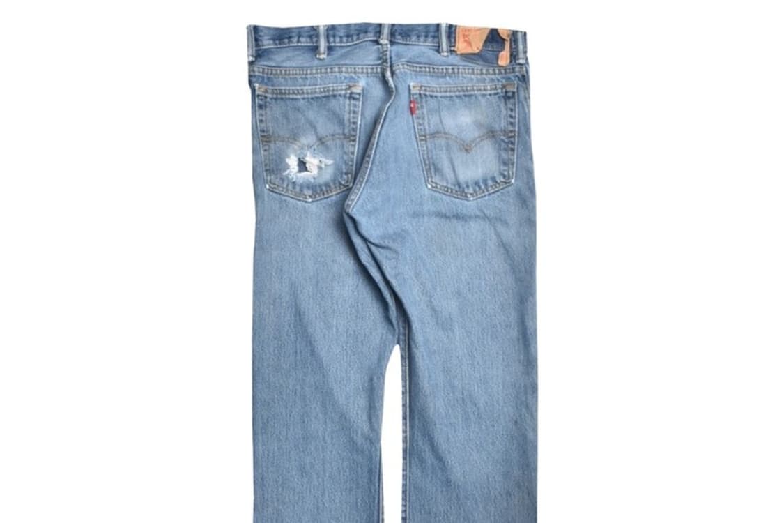 00S 리바이스 517 부츠컷 더티페이드 청바지 데님팬츠 32 N0886 상품이미지5