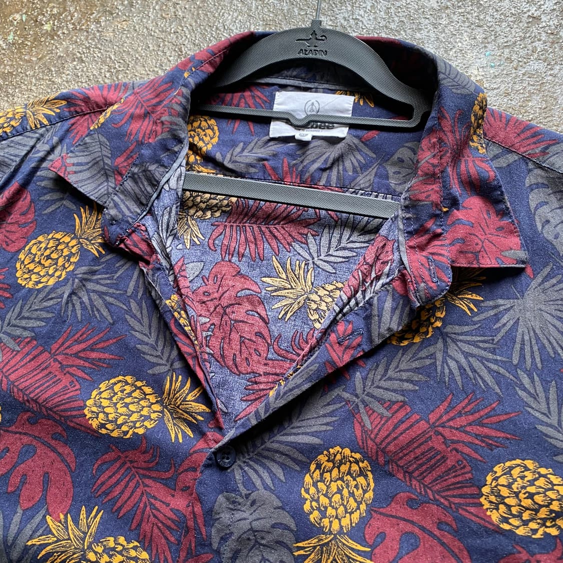 빈티지 파인애플 반팔 셔츠 상품이미지2