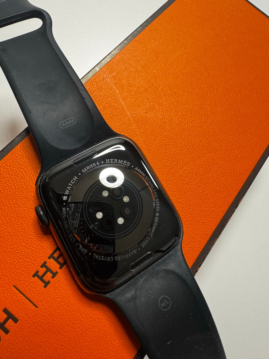 애플워치6 에르메스 느와르 44m 상품이미지2
