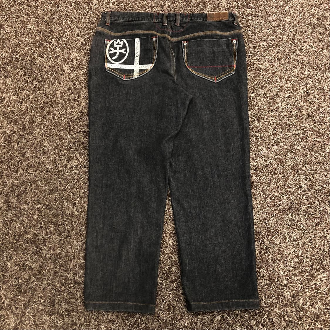 까스텔바작 재팬 흑청 데님 팬츠 상품이미지2