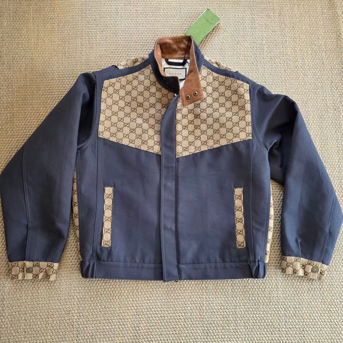 GUCCI 구찌 클래식 GG패턴 헤링턴 칸바스 워크자켓
 상품이미지8