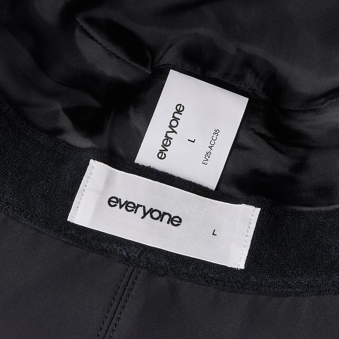 everyone bucket hat 에브리원 버킷햇 블랙 상품이미지4
