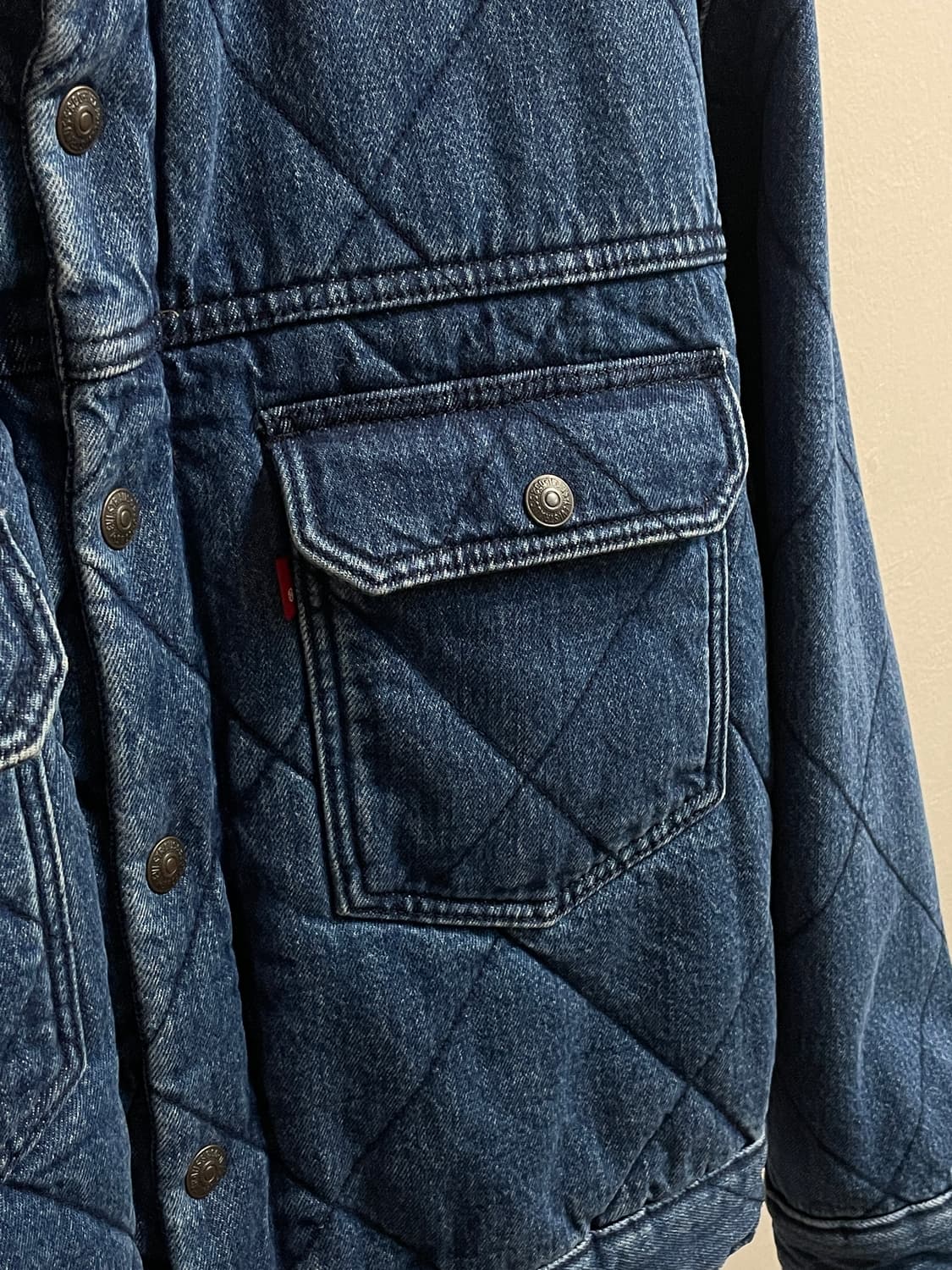 리바이스 퀼팅 데님 자켓 상품이미지4