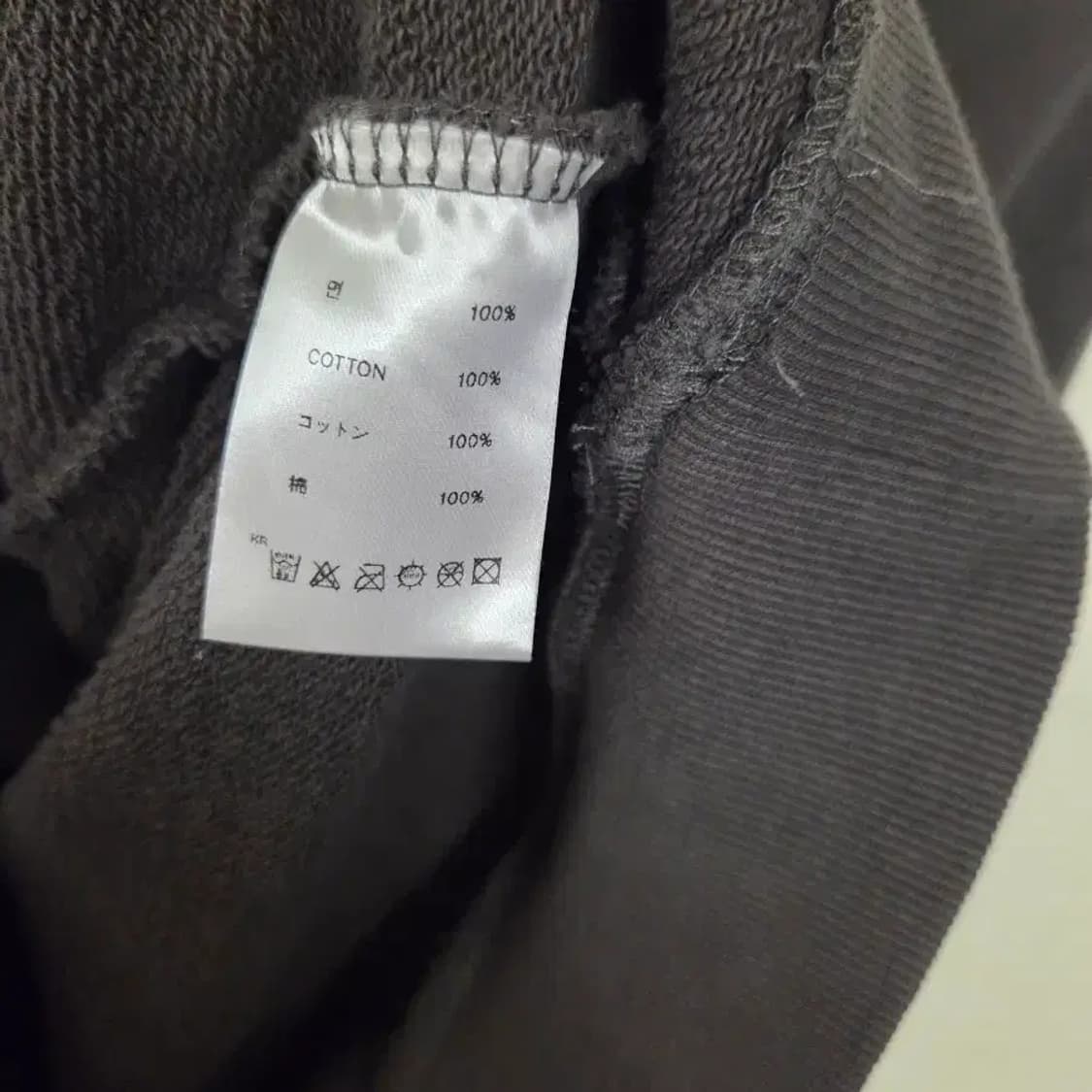 OY 그레이 후드티  상품이미지4