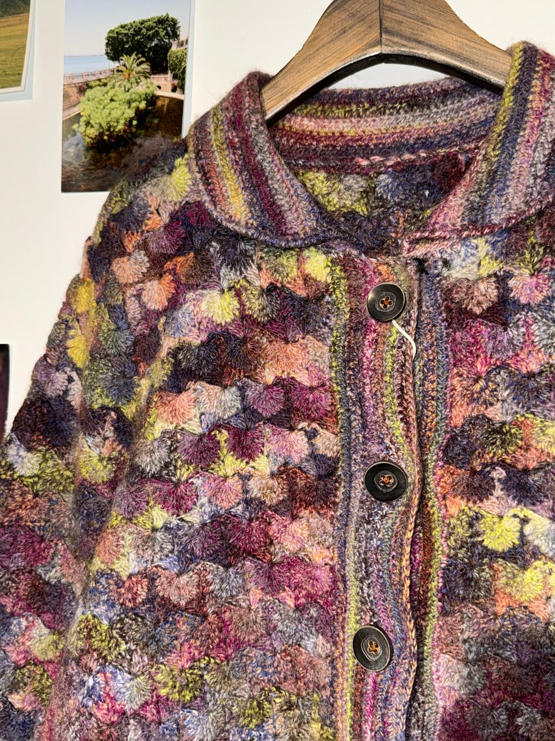 물결 니트 가디건 상품이미지3