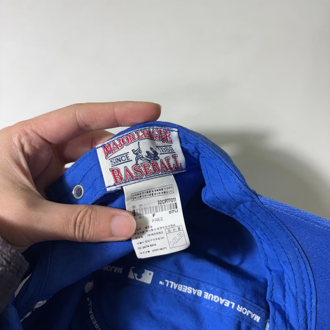 FREE MLB 블루 LA다저스 볼캡 상품이미지4