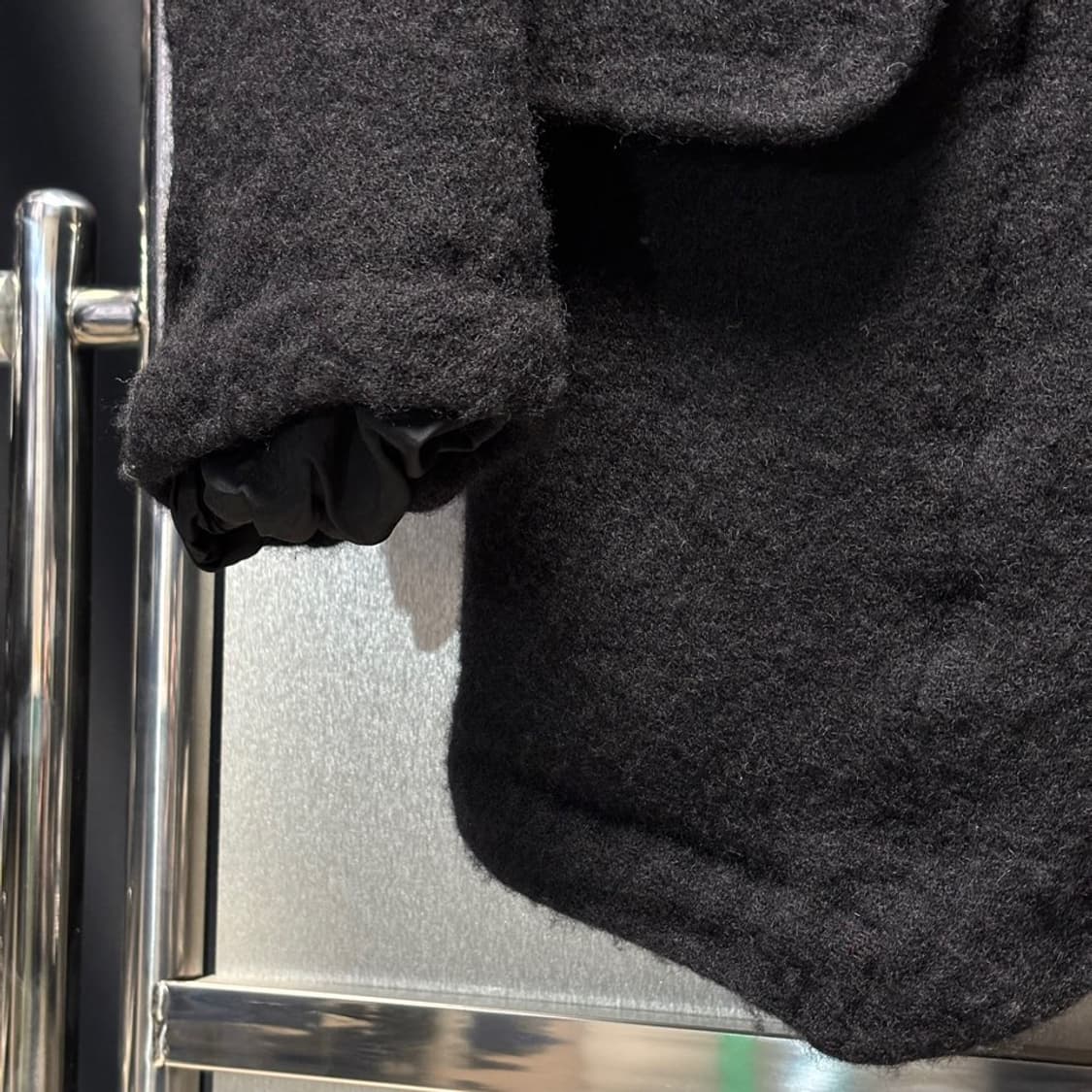 M) 꼼데가르송 셔츠 축융 울 블레이저 자켓 상품이미지4