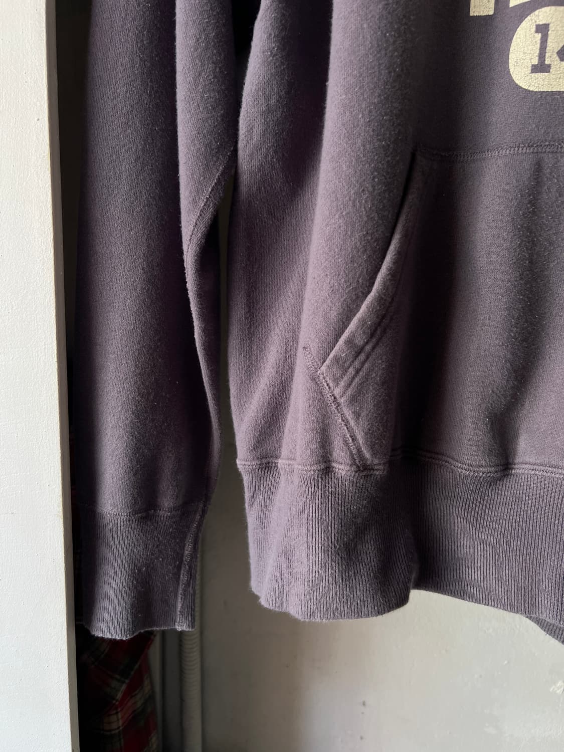 [M]WAREHOUSE 웨어하우스 불독 트레이닝 스웻 후드 티셔츠 상품이미지5