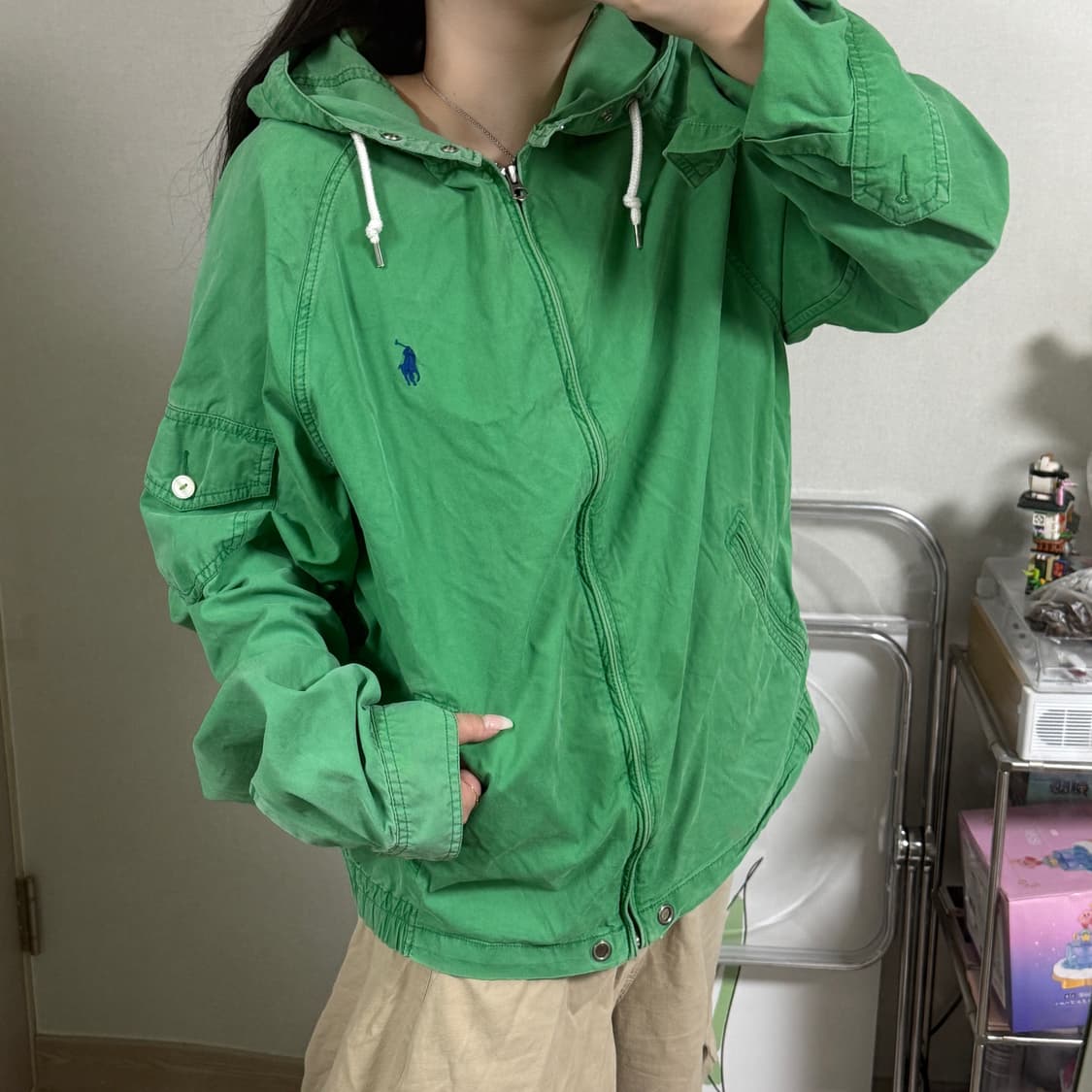 폴로 대장 코튼 자켓 상품이미지2