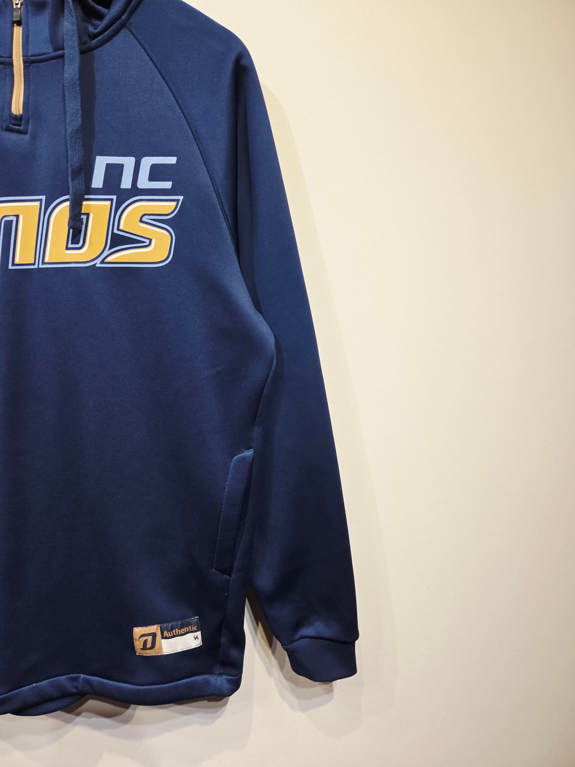 M. KAMISTA 카미스타 NC 다이노스 2017 어센틱 반집업 후드티 상품이미지4