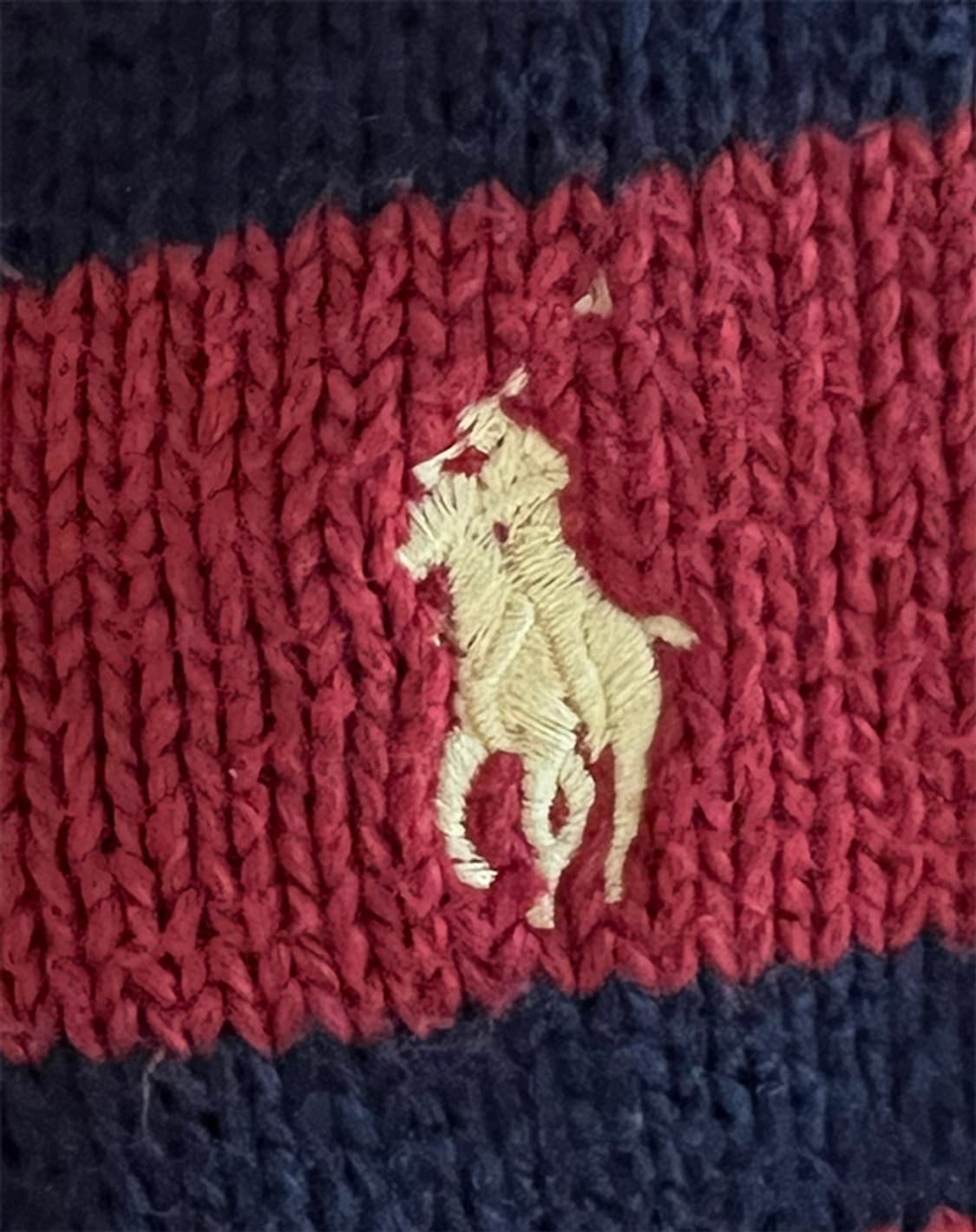 POLO 폴로 남자 코튼니트 캐주얼 스트라이프 XL 105 상품이미지4