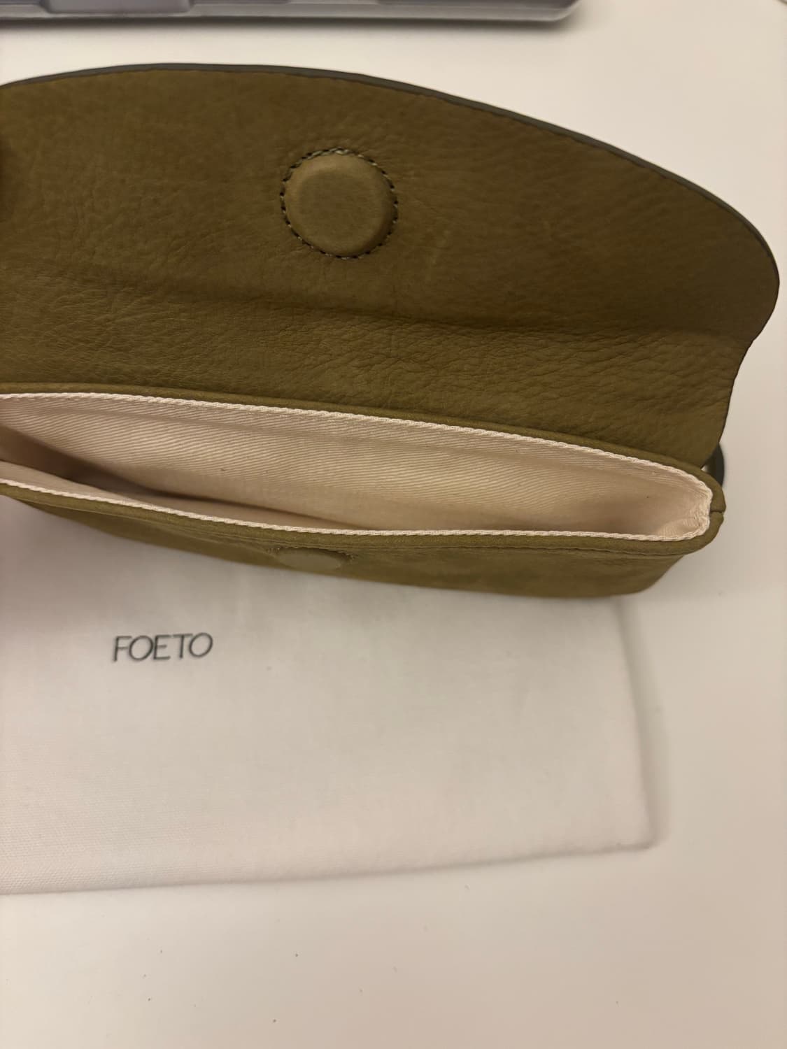 Foeto 포에토 How string bag 벨트백 _ 올리브 상품이미지6