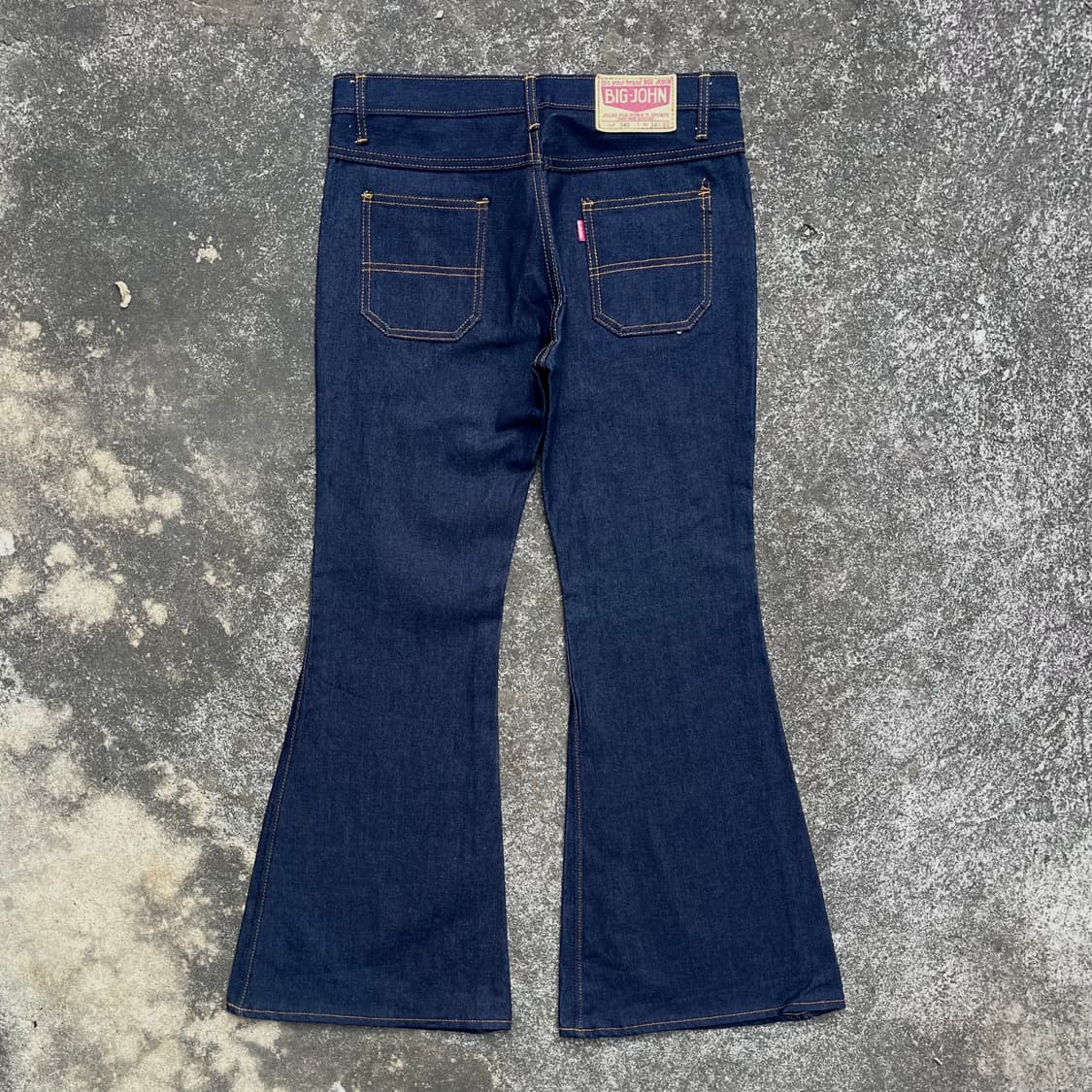 70s 빅존 벨바텀 플레어 부츠컷 진 made in USA (34) 상품이미지3