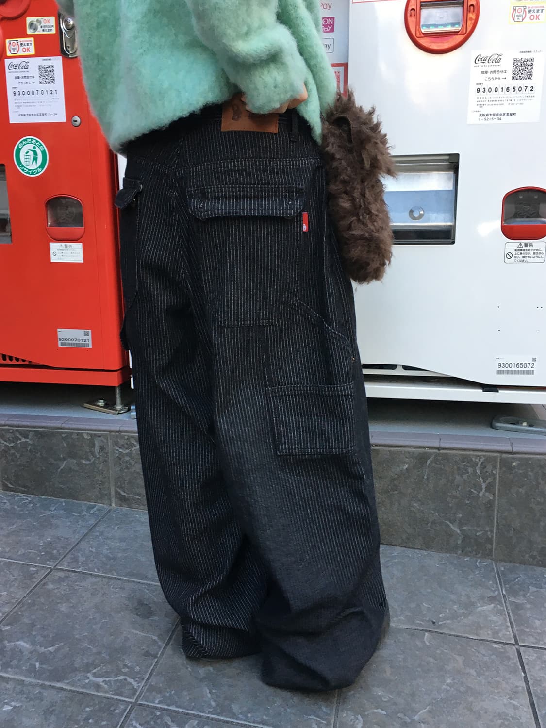 아워캐비넷 maron stripe pants 상품이미지1