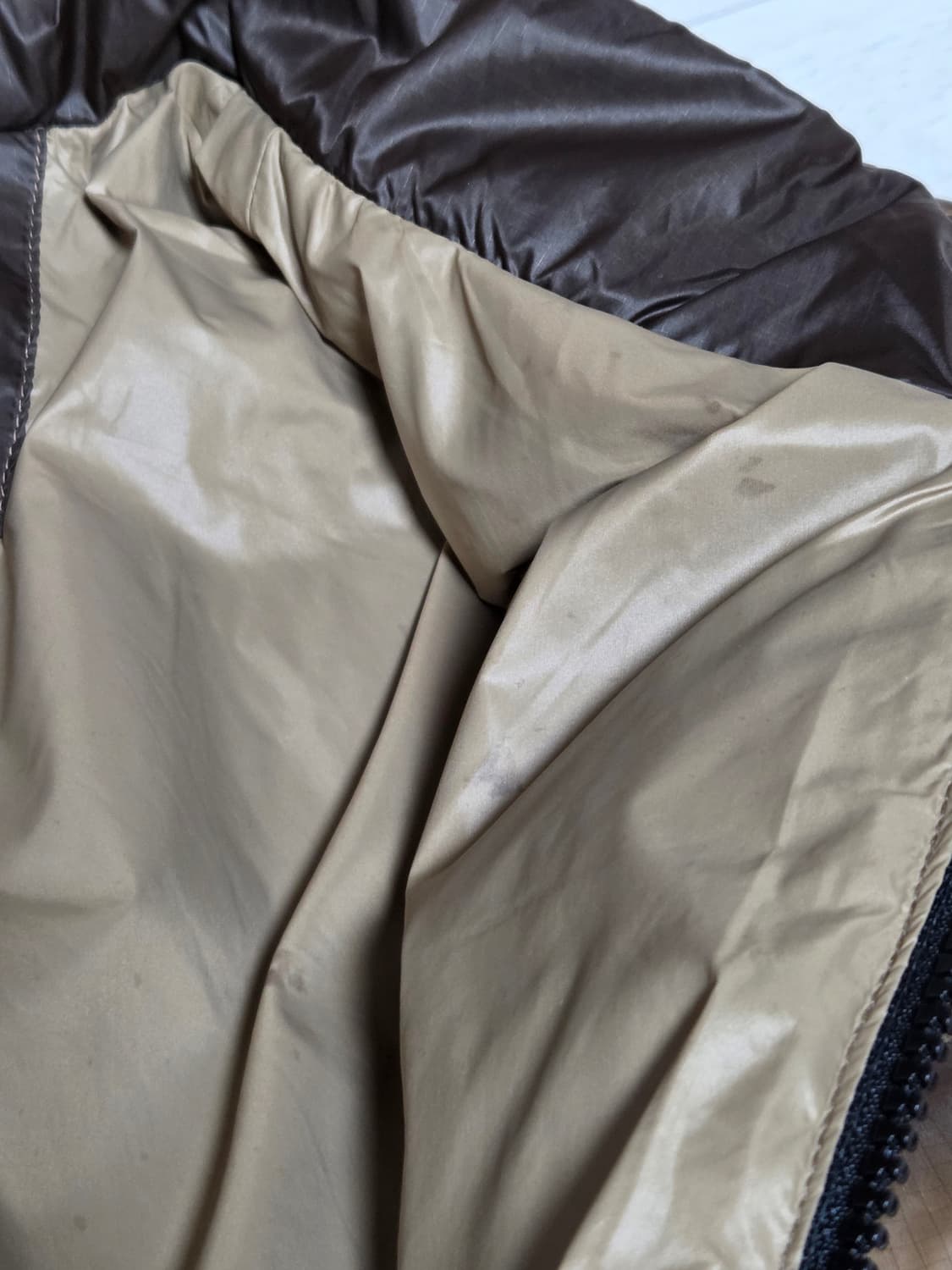 CP company DD shell 다운 패딩 cumin 50 상품이미지6