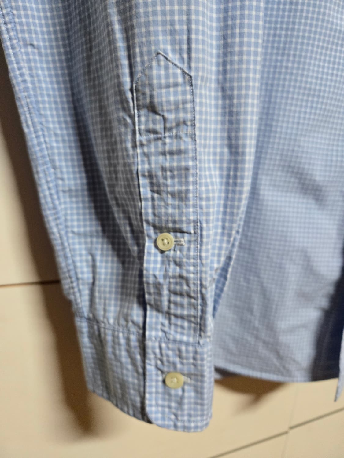 폴로 랄프로렌 정품 깅엄체크 셔츠(M사이즈) 상품이미지5