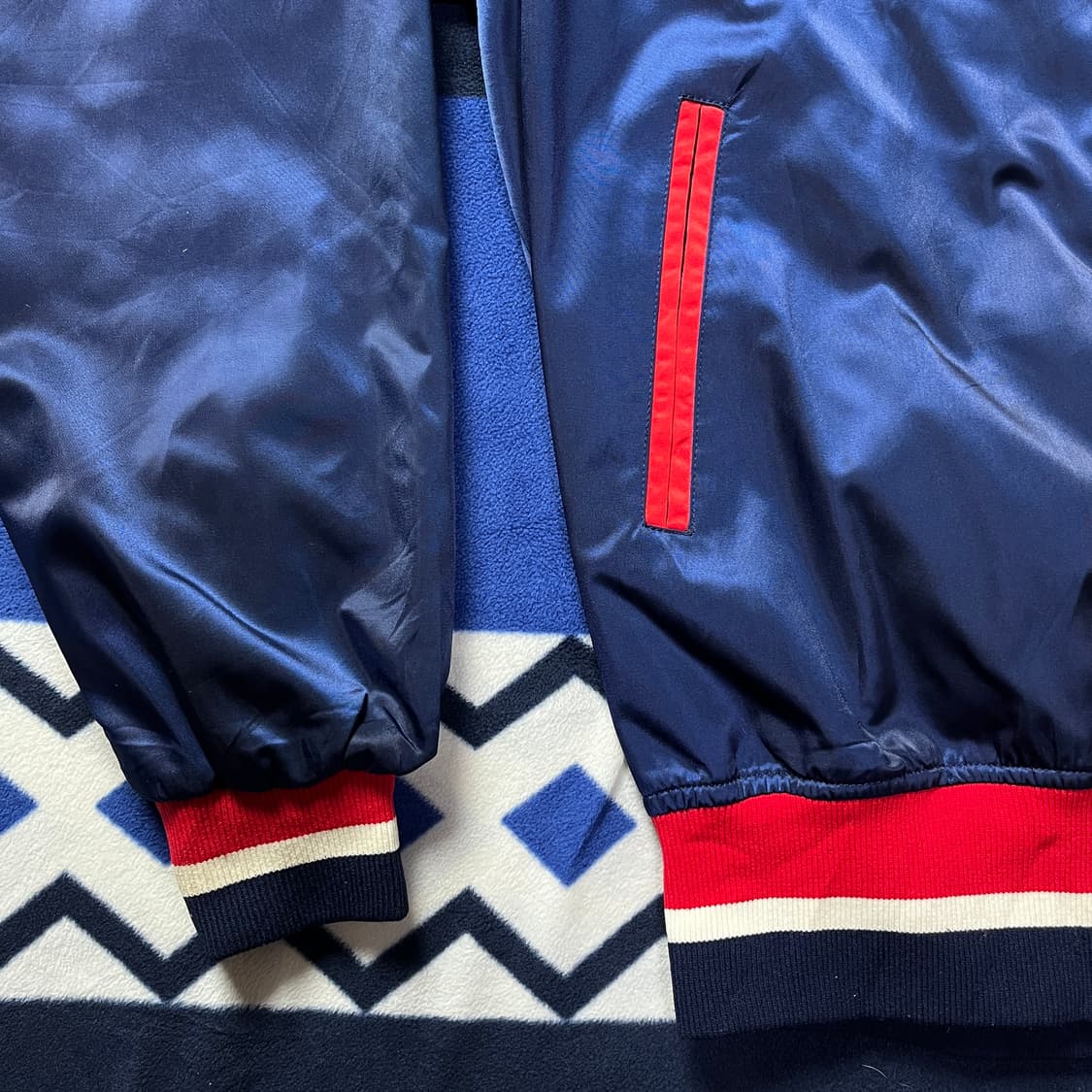데상트(JAPAN) 스타디움 빈티지 자켓(실측확인) 상품이미지4