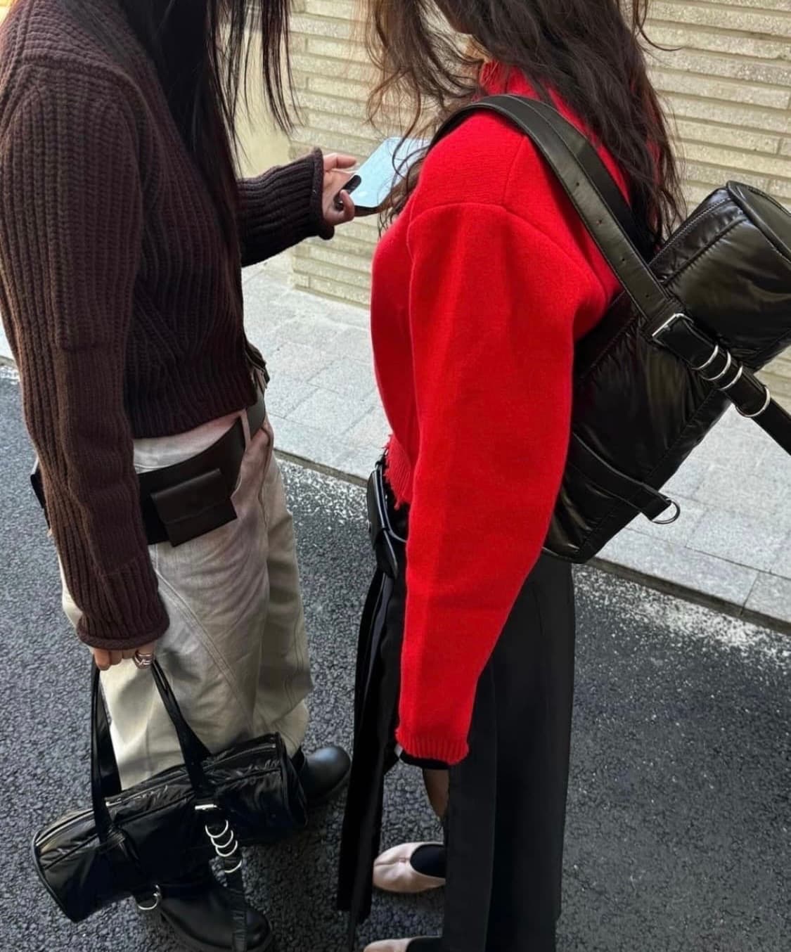 LCDC 벨트 스트랩 튜브백 상품이미지2