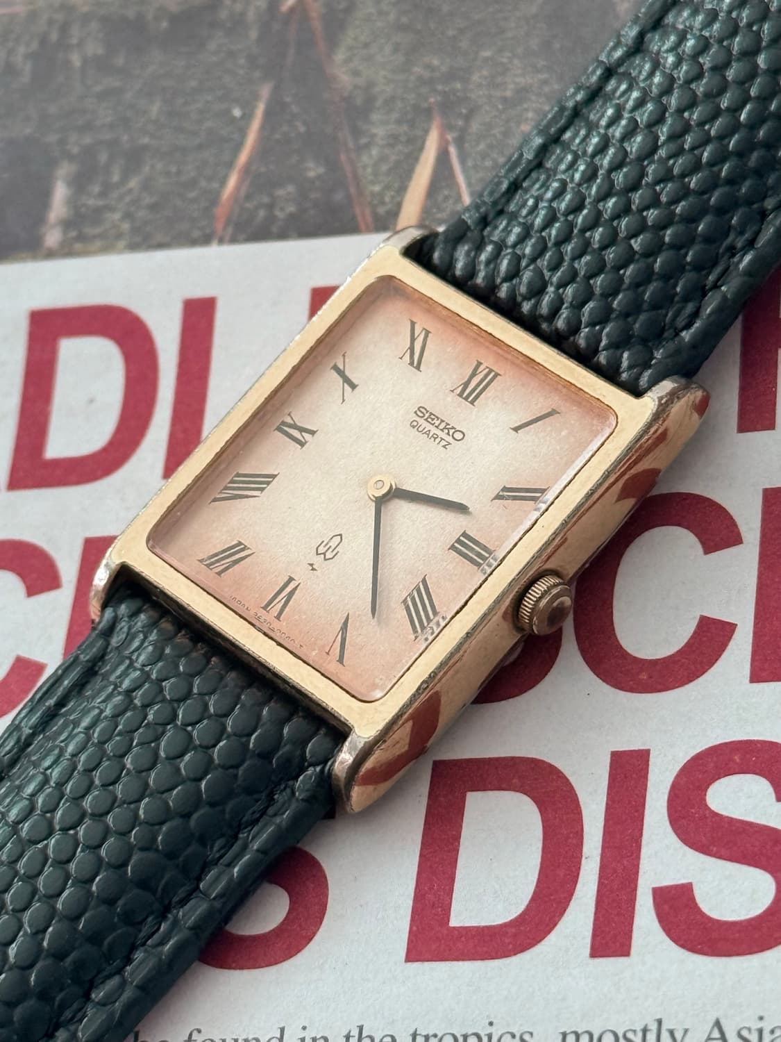 Seiko 세이코 쿼츠 샤를 드 로만 골든 에이지 아카이브 상품이미지5