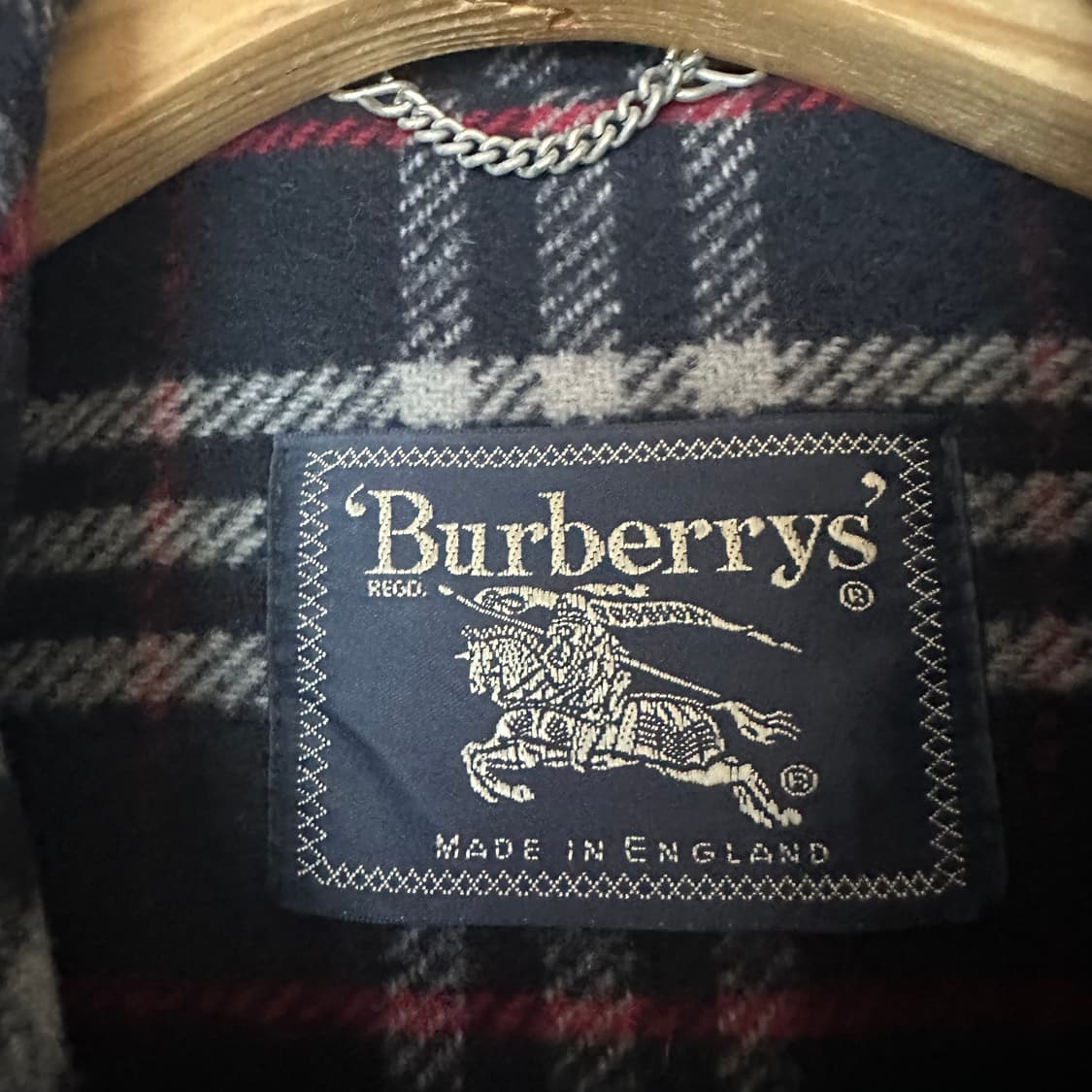 XL 버버리 더플코트 네이비 상품이미지4
