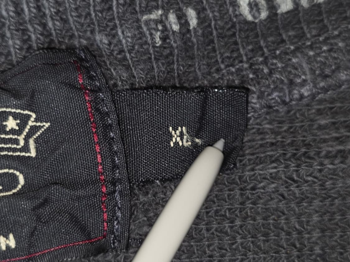 90s RRL 더블알엘 와플 니트 크루넥 롱 슬리브 티셔츠 그레이 상품이미지4