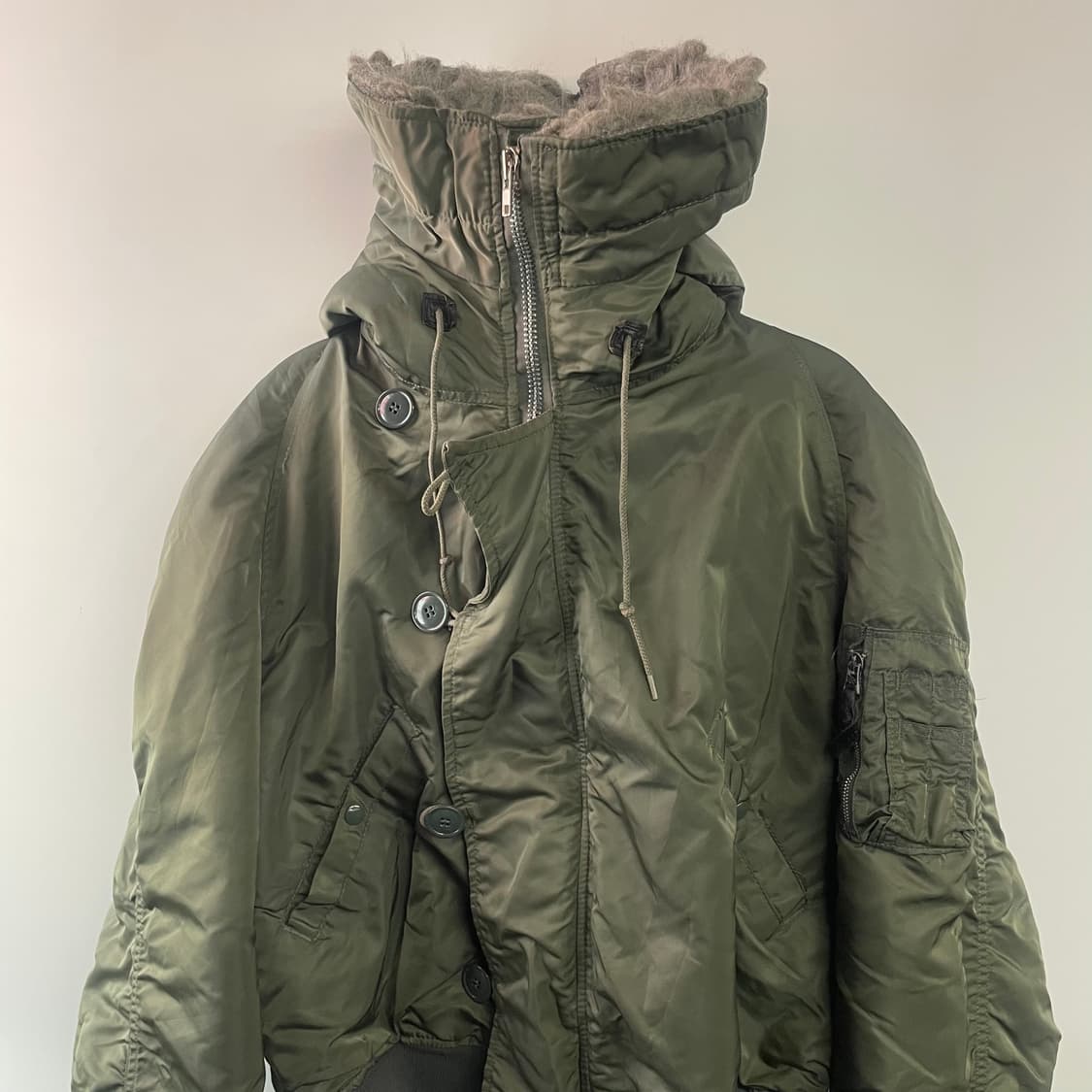 90s 알파인더스트리 N2B 파카 상품이미지8