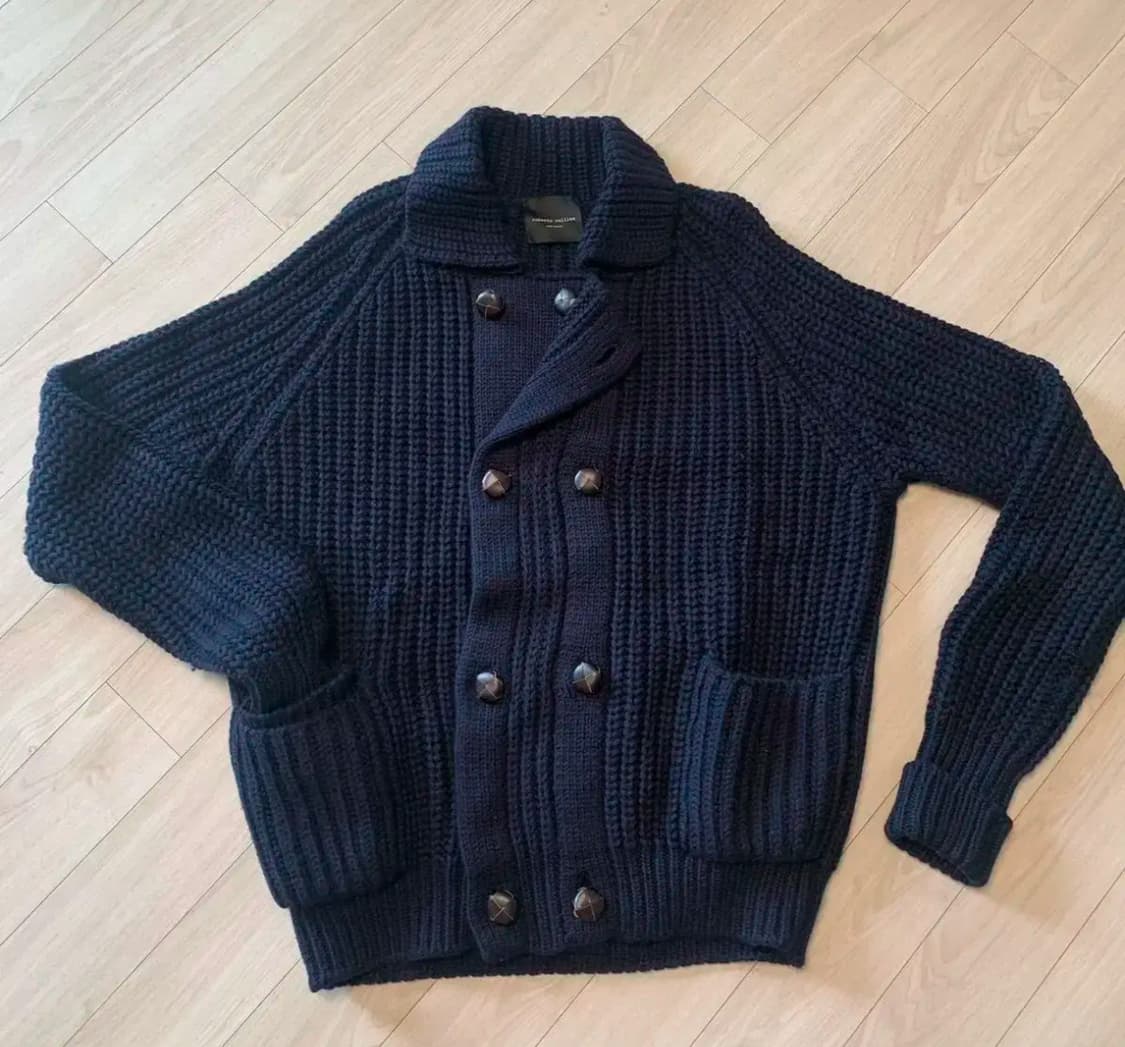 로베르타 콜리나 울 더블 가디건 52 (105-110) 상품이미지1