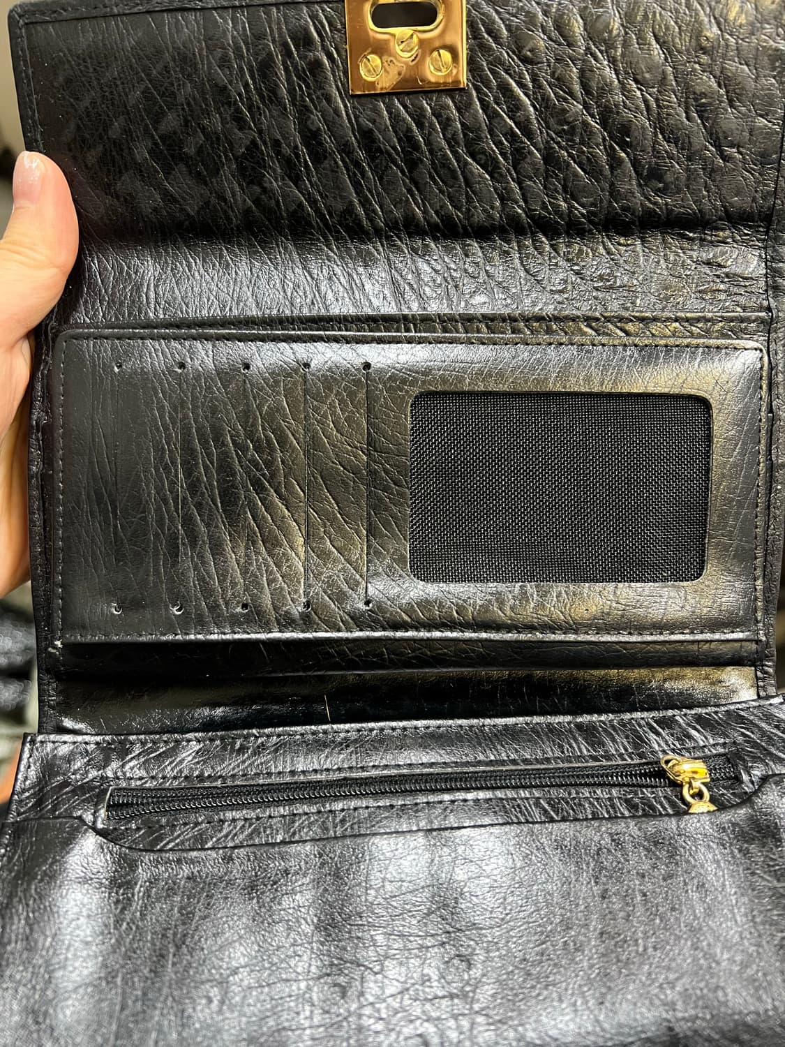 Two Nine vintage Checkered Wallet 상품이미지4