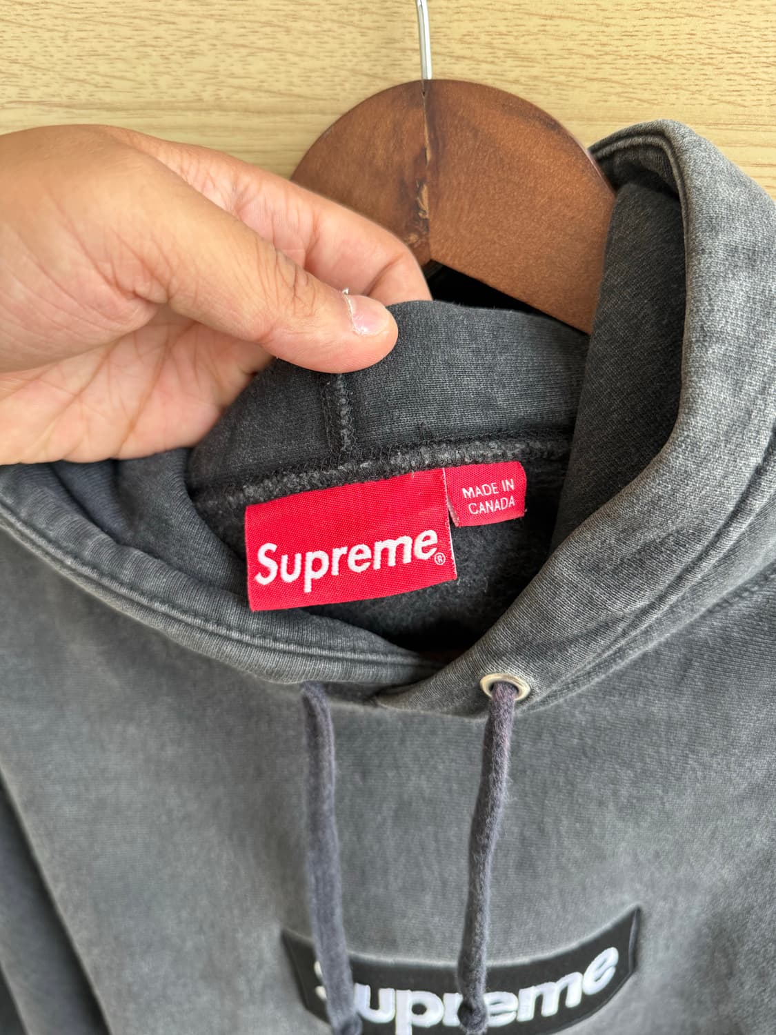 🇨🇦 Supreme 12FW Box logo Hoodie 상품이미지6