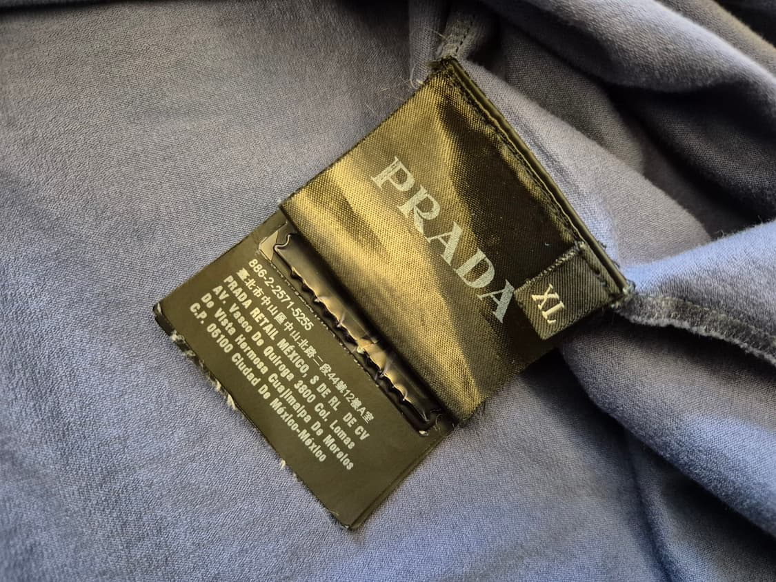 18ss 프라다 리네아 로사 포켓 티셔츠 상품이미지7