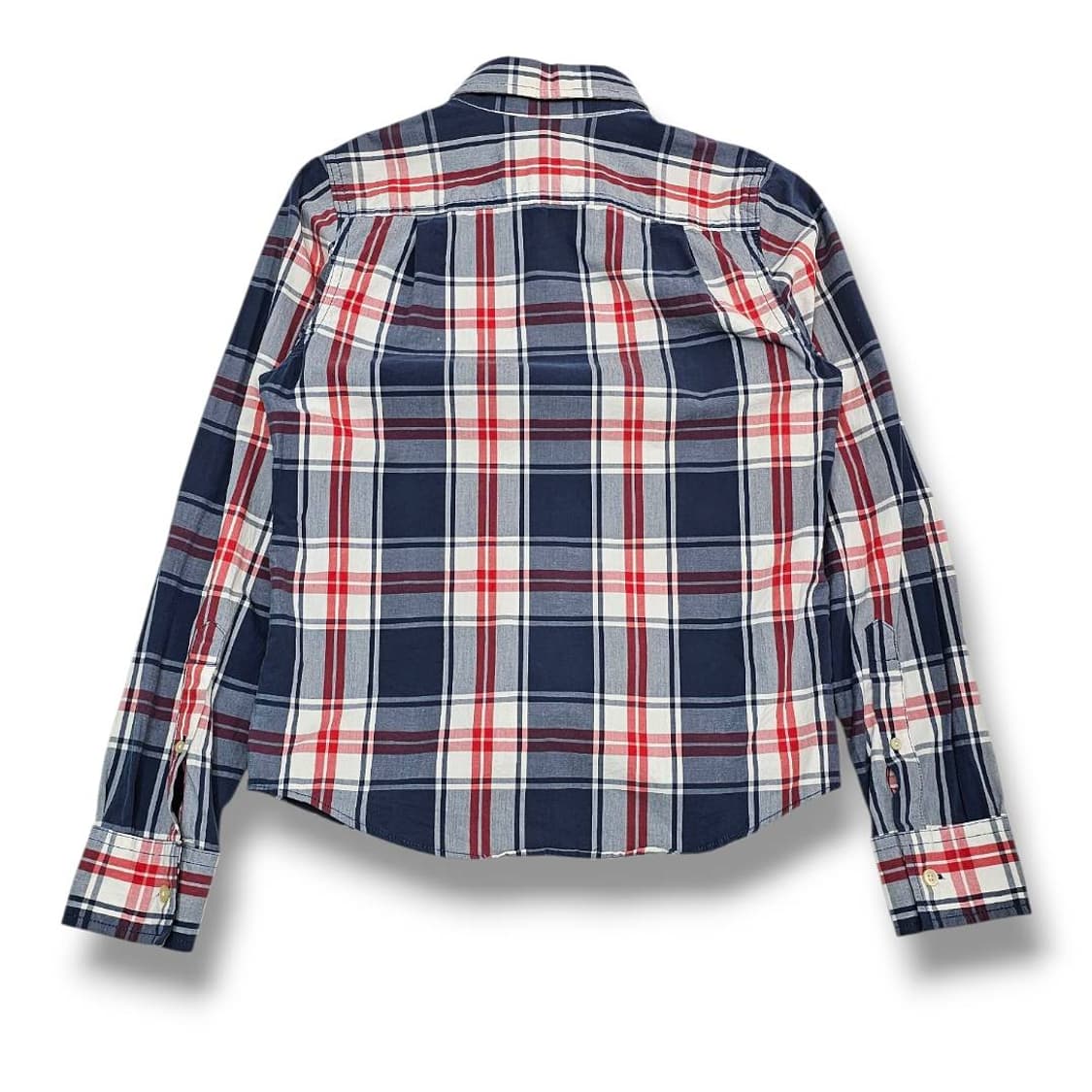 L Abercrombie 아베크롬비 머슬핏 체크셔츠 상품이미지5