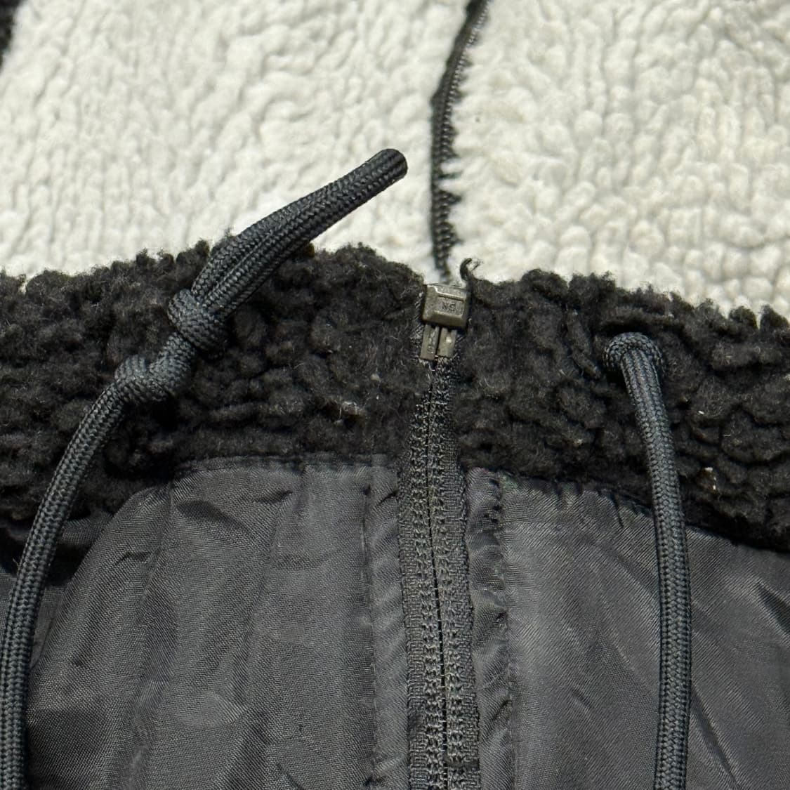 [정품/2XL] 아디다스 블랙 트레포일 뽀글이 플리스 b19 상품이미지7