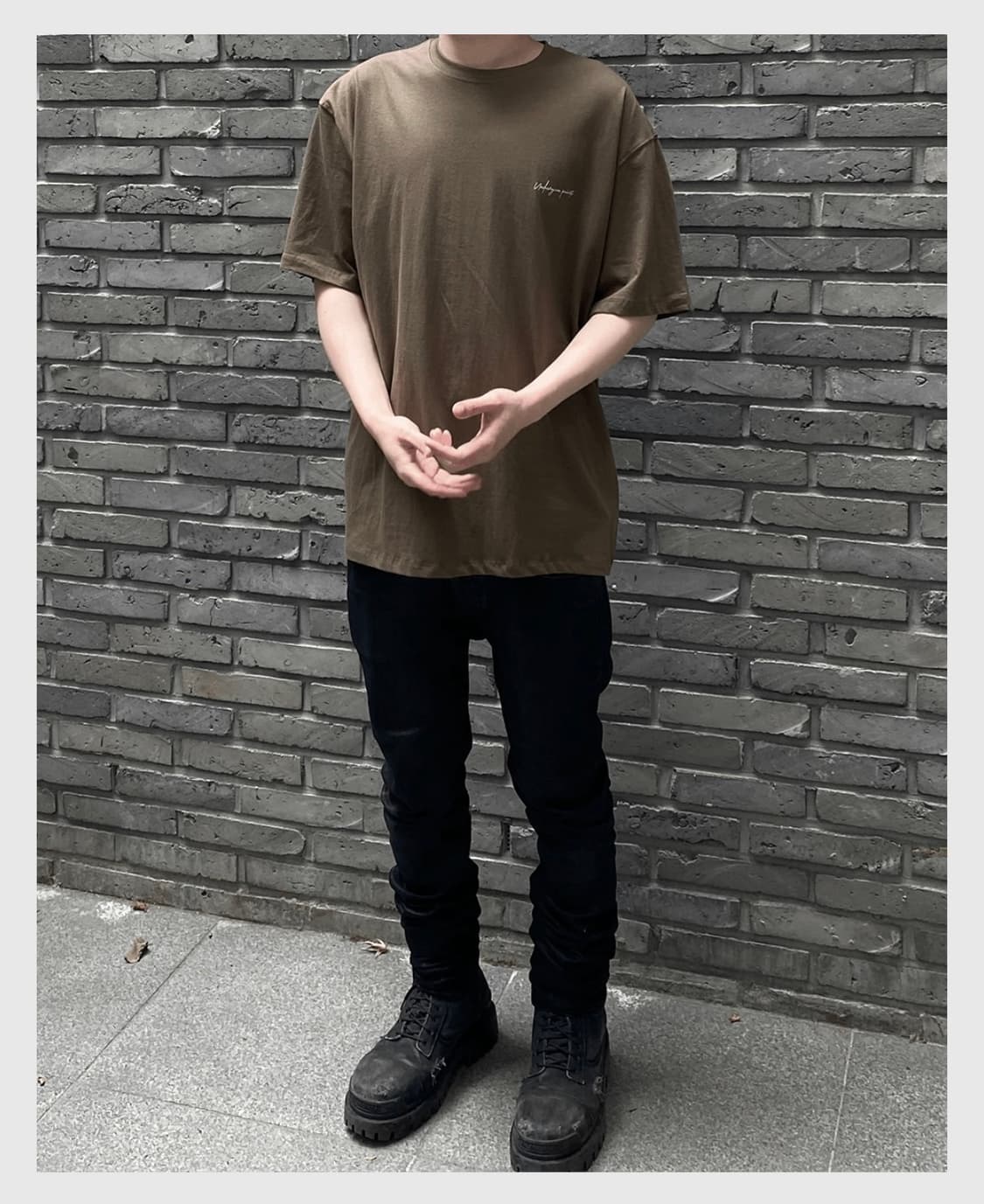 언더마이카 25fw MU.104 Anti Fxxking Logo 티셔츠1 상품이미지4