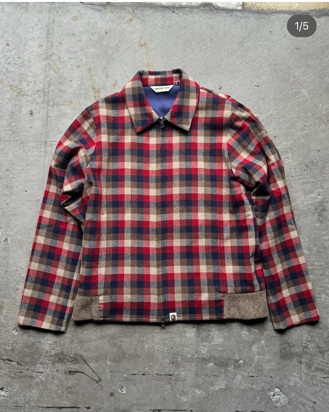 Bape check shirts 상품이미지1