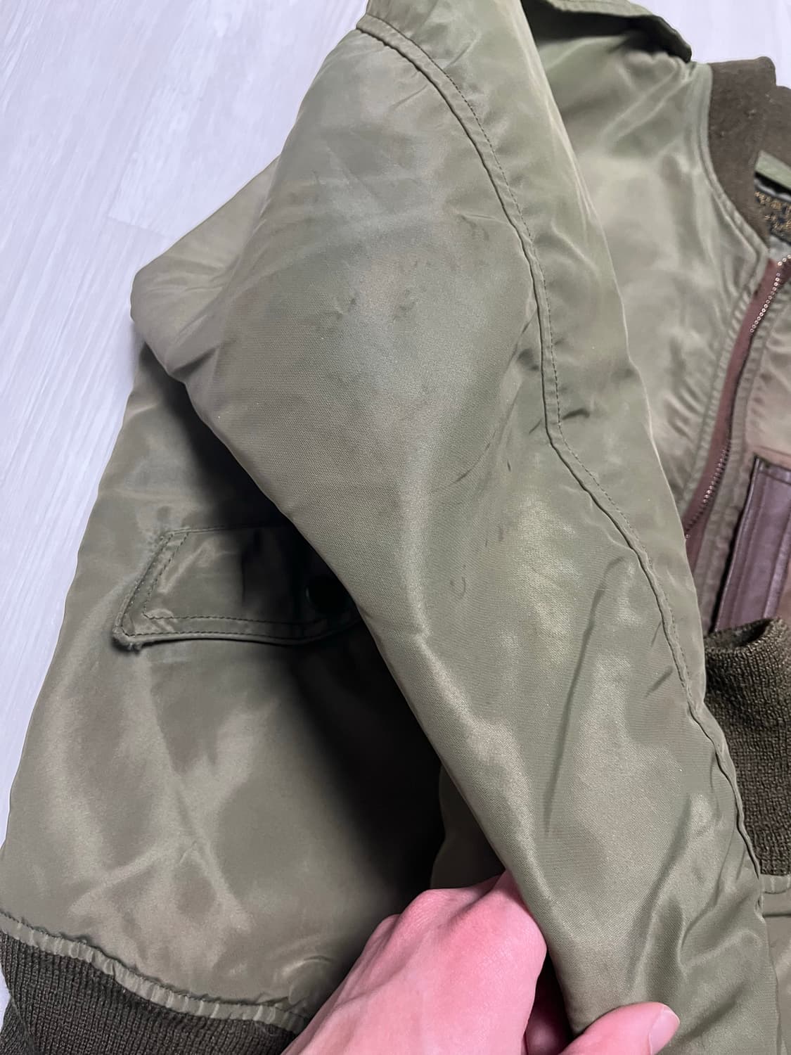 리얼맥코이 ma1 항공잠바 마원 자켓 상품이미지6