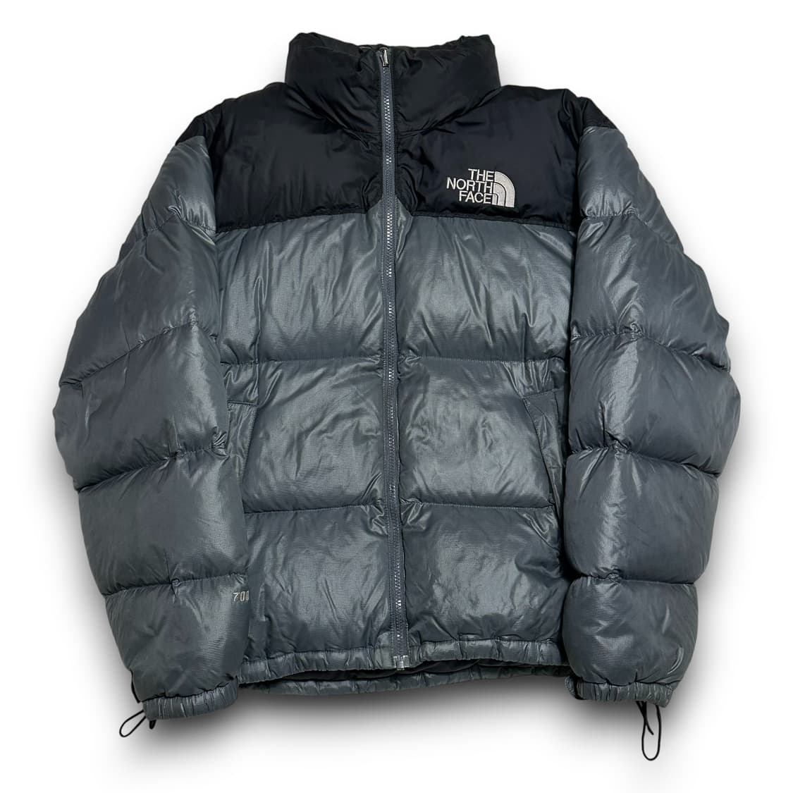 The North Face 눕시 700 구스 다운 그레이 패딩 상품이미지1