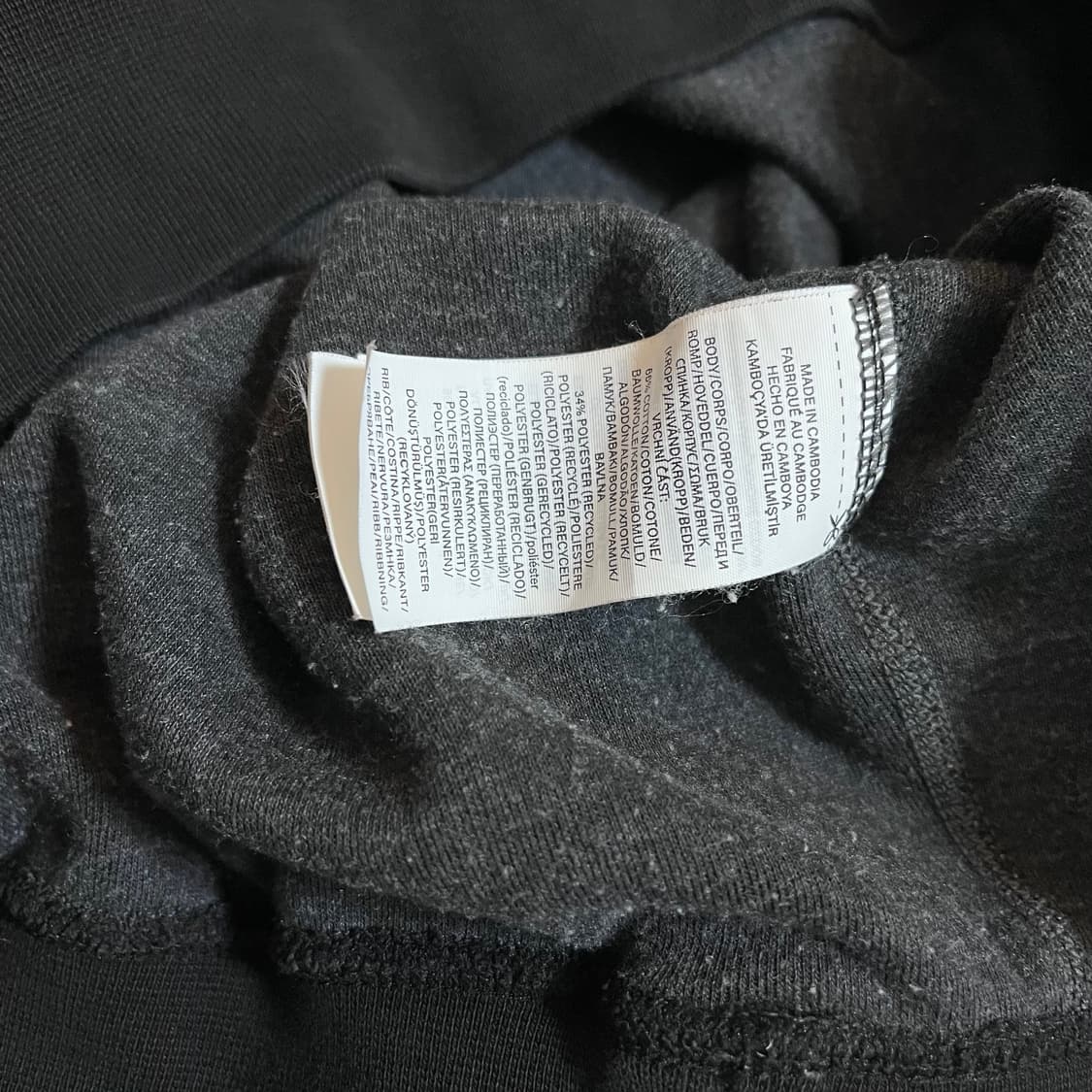 [정품]  폴로 블랙 / 화이트포니 맨투맨 [ L ] 상품이미지5