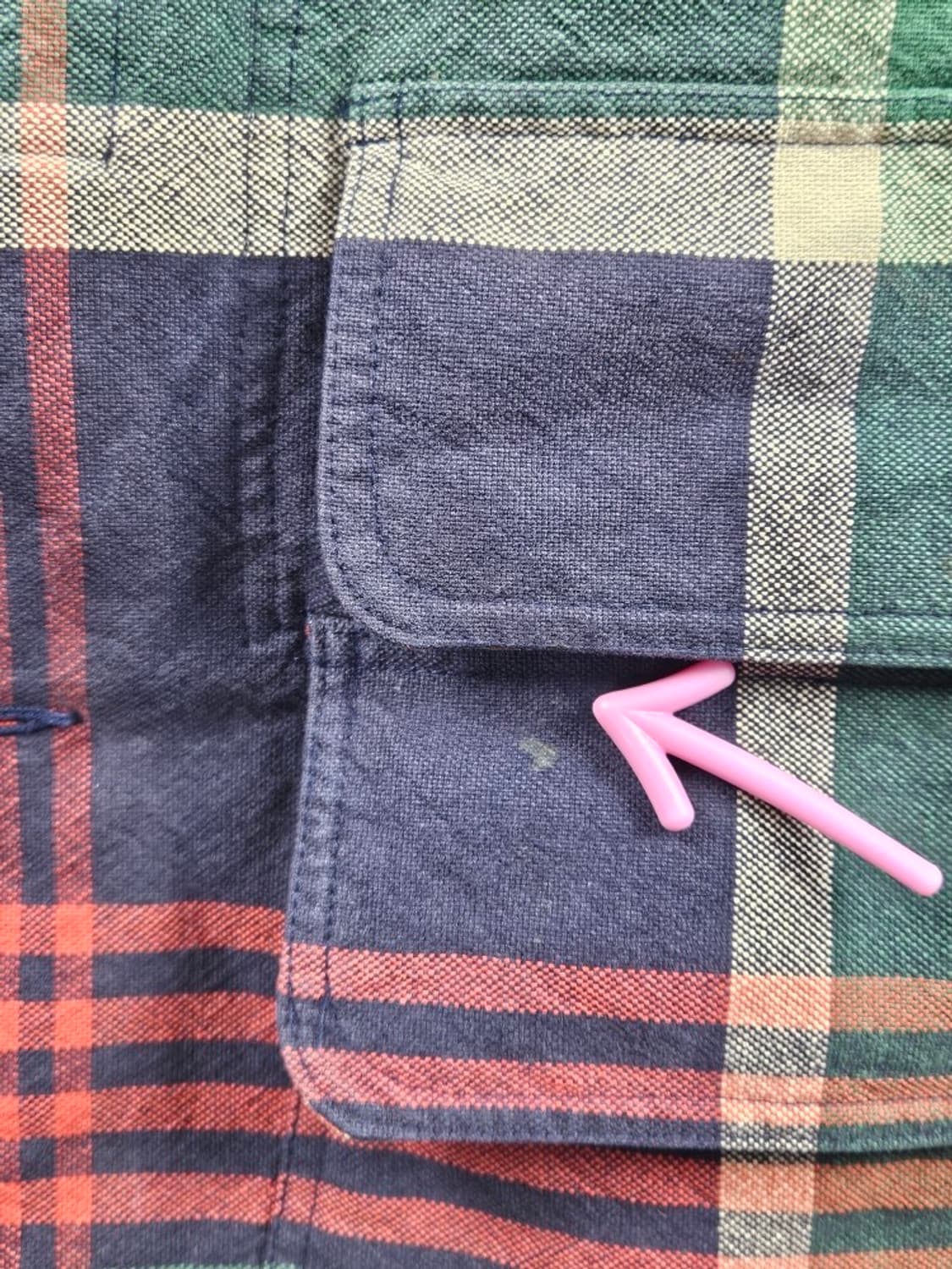 90's 폴로랄프로렌 체크 모호크 헌팅 자켓 ( M ) / 11070 상품이미지8