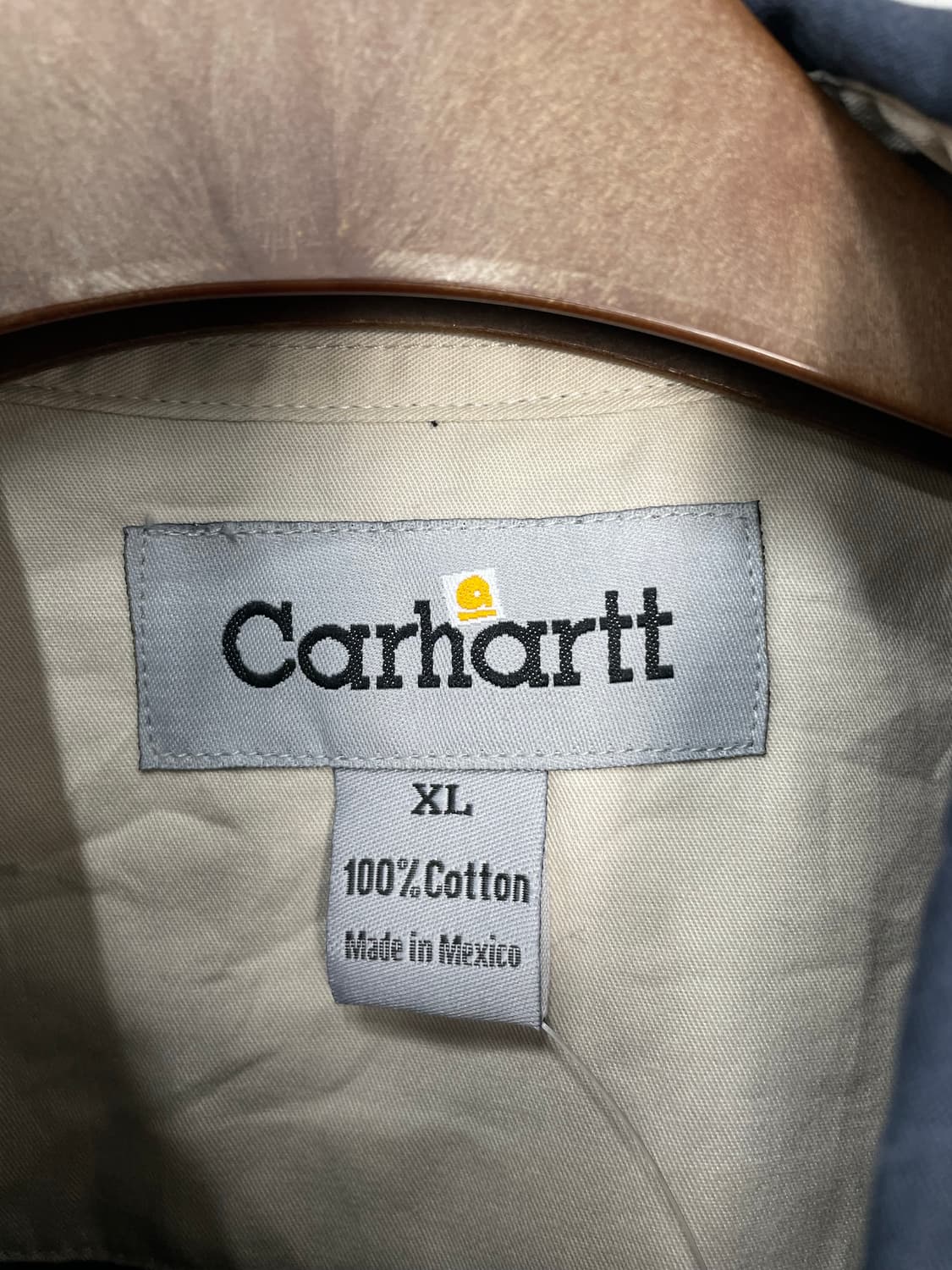 칼하트 네이비 셔츠 H1985 상품이미지5