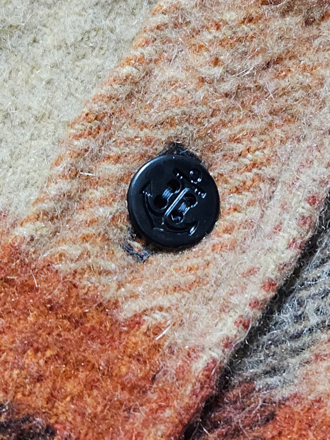 1960's JC PENNY 타운크래프트 울셔츠 CPO셔츠 XL  상품이미지6