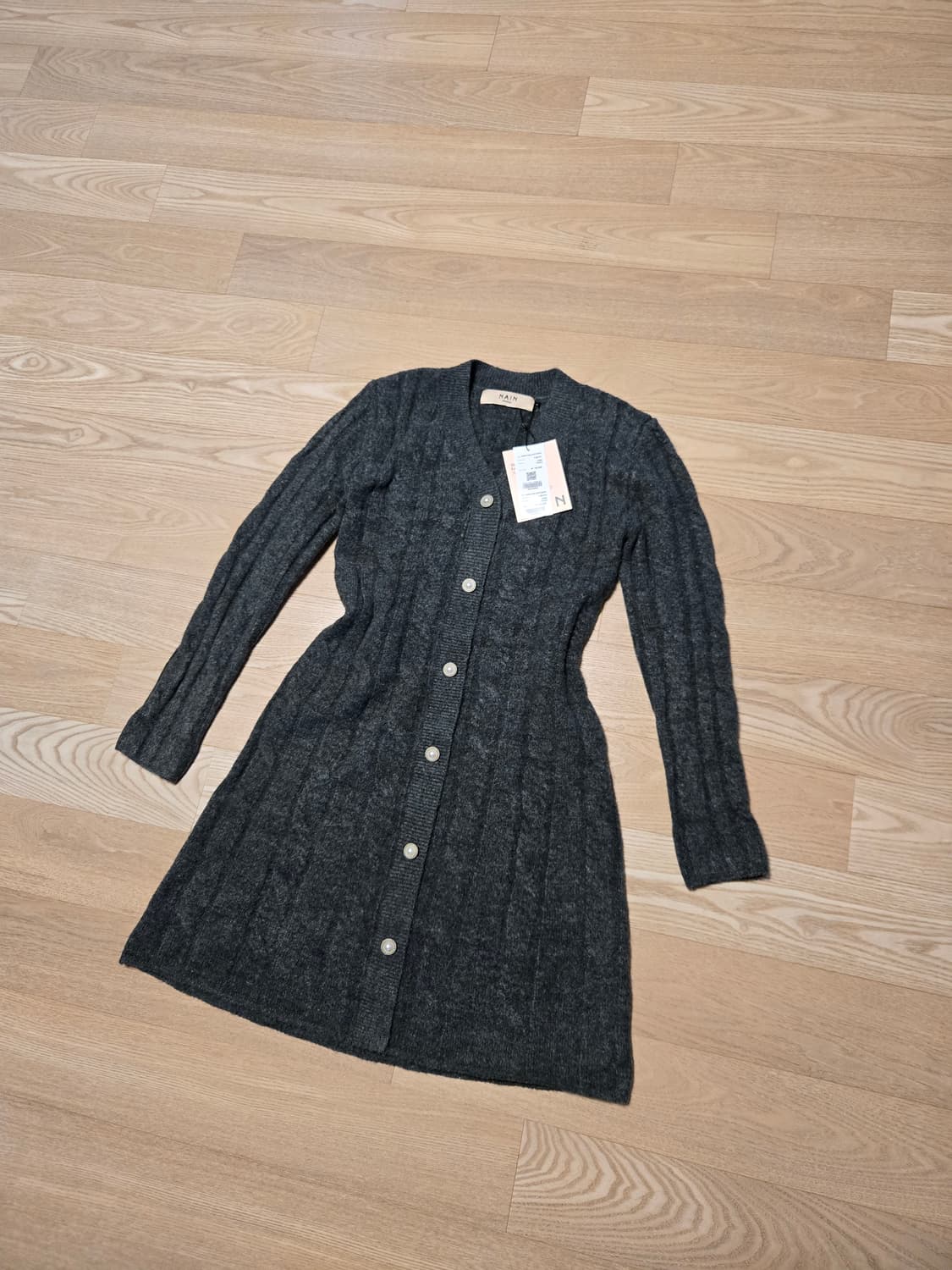 [F/미착용] 아틀리에 나인 니트 원피스 상품이미지3