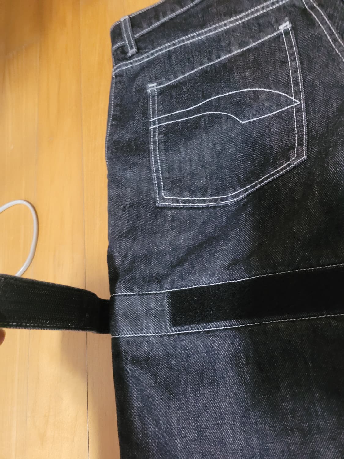 에이셉라키X푸마  니패드 데님팬츠 상품이미지8