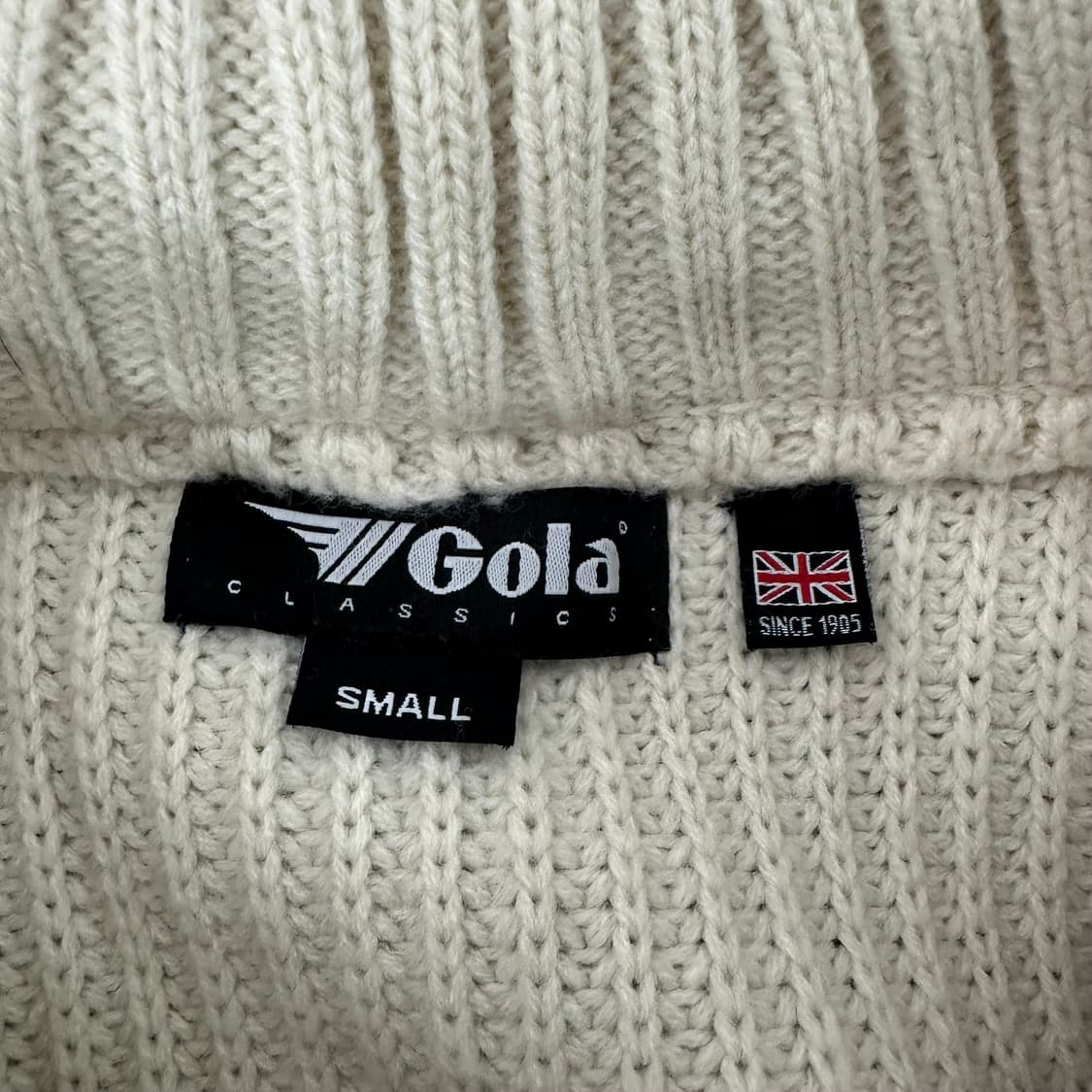 골라 하프넥 니트 S 상품이미지3